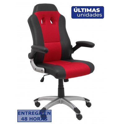 SILLA GAMING TALAVE NEGRO Y ROJO.