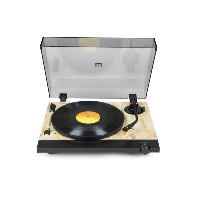 Thomson TT702 Giradiscos Preamplificado Premium - Conexion RCA - Color Madera/Aluminio