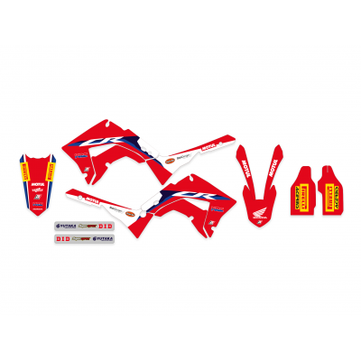 Kits de gráficos con fundas de asiento Replica Team BLACKBIRD RACING 8147R21