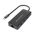 DOCKING USB-C CONCEPTRONIC DONN14G A 2xHDMI 1xUSB-C PD 100W 3xUSB-A 1xGb RJ45