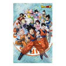 Poster 3d 58x38cm universe survival dragon ball super