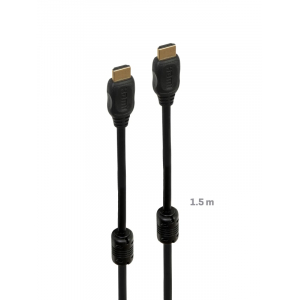 Cable HDMI 2.1. 8K@60Hz. 48 Gbps. Cu. 30 AWG. 1'5 m. Fonestar 7908K-1-5