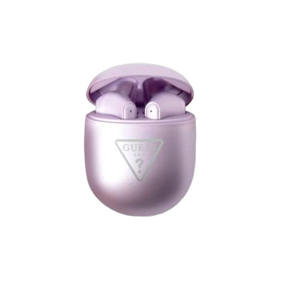 Auriculares inalámbricos Guess GUTWST82TRU - TWS | Bluetooth 5.3 | Batería 270 mAh | Color morado