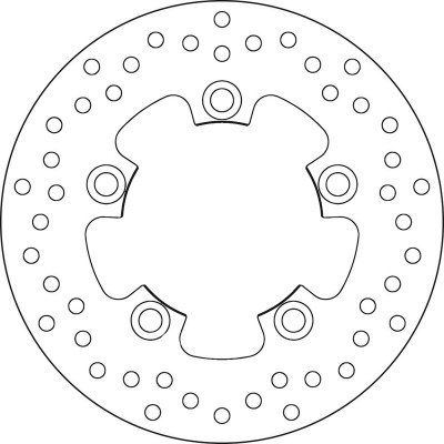 Disco de freno Brembo 68B407D8 68B407D8