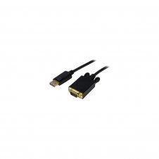 StarTech.com Cable 1,8m de Vͭdeo Adaptador Conversor DisplayPort DP a VGA - Convertidor Activo - 1080p - Negro