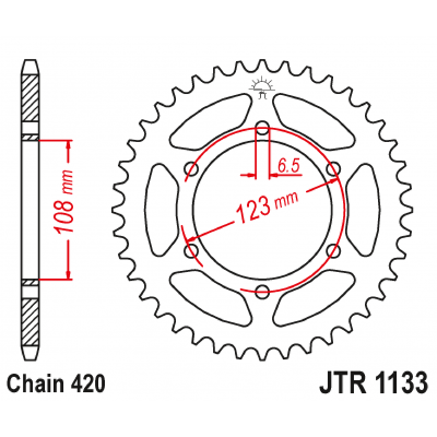 Corona JT SPROCKETS JTR1133.59