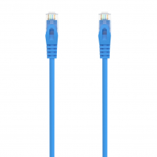 AISENS Cable de Red Latiguillo RJ45 LSZH Cat.6A 500 Mhz UTP AWG24, Azul, 2.0M