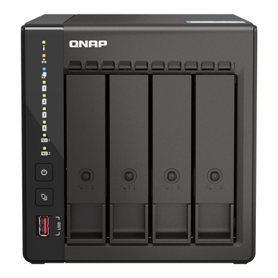Servidor nas qnap ts - 453e - 8g 4 bahias 8gb gigabit ethernet