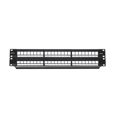 Phoenix patch panel vacio para rack de 48 puertos categoria 6 1u