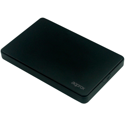 APPHDD300B caja para disco duro externo 2.5 Caja de disco duro (HDD) Negro