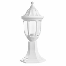 Sobremuro Exterior Angelica 1xe27 Blanco Ip44 Policarbonato 42,7x16,6d
