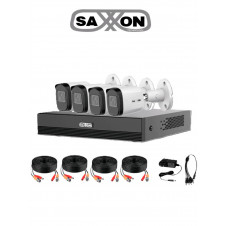 Kit de videovigilancia SAXXON KIT/XVR1E04-I/4-B20M-