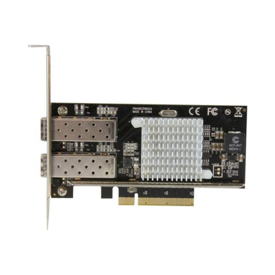 Tarjeta de red startech pex20000sfpi 2x sfp+