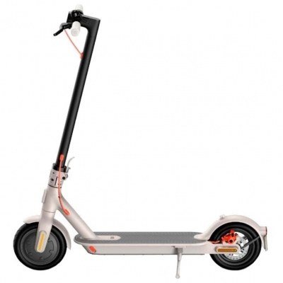 Patinete electrico xiaomi mi electric scooter 3 - 600w - neumaticos 8.5pulgadas - 25km - h - autonomia 30km - bateria 7650mah - gris