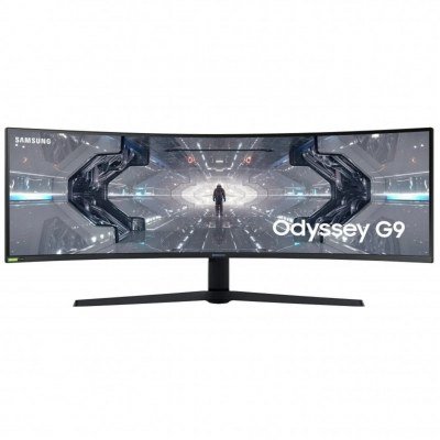 Monitor qled 49pulgadas samsung odyssey g9 lc49g95tssrxen curvo - va - dqhd - dp - hdmi - 240hz - 1ms - vesa 100 x 100
