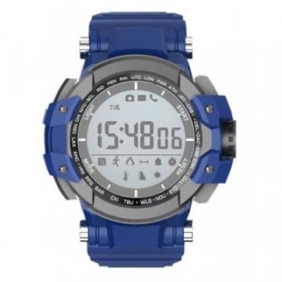 RELOJ DEPORTIVO AZUL BILLOW XS15BL - PANTALLA 2.8CM - BT 4.0 - SUMERGIBLE IP68 - AVISADOR LLAMADAS/MENSAJES - COMPATIBLE ANDROID/IOS - PILA CR2450