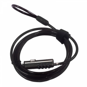 Ewent - EW1238 cable antirrobo Negro 1,8 m