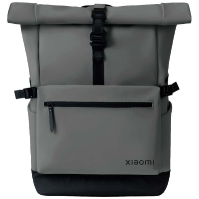 Xiaomi Roll Top Casual Backpack Mochila para Portatil 15,6 23L - Impermeable - Amplia Apertura Superior Enrollable - Trasera Acolchada y con Malla - Correa para Equipaje - Asas Reforzadas de Doble Co