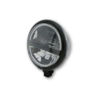 HIGHSIDER 5 3/4 inch LED headlight Bates Style TypE 5, black 223-213