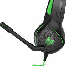 HP AUDÍFONOS GAMER PAVILION 400, ALÁMBRICO, 3.5MM, VERDE/NEGRO