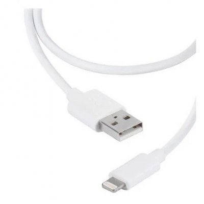 CABLE USB LIGHTNING VIVANCO 36298 BLANCO - CONECTORES USB A-MACHO A LIGHTNING - CARGA Y DATOS - 0.2M