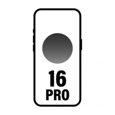 Smartphone Apple iPhone 16 Pro 256GB/ 6.3/ 5G/ Titanio Negro