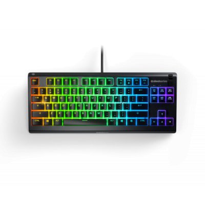 Steelseries APEX 3 TKL teclado USB QWERTY Inglés de EE. UU. Negro