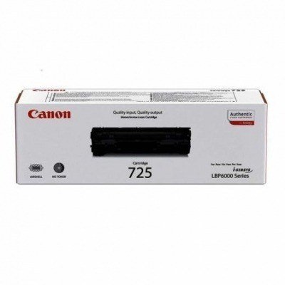 Canon 725 Negro Cartucho de Toner Original - 3484B002