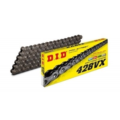 Cadena D.I.D 428VX X-Ring - Paso 428 4525516355261