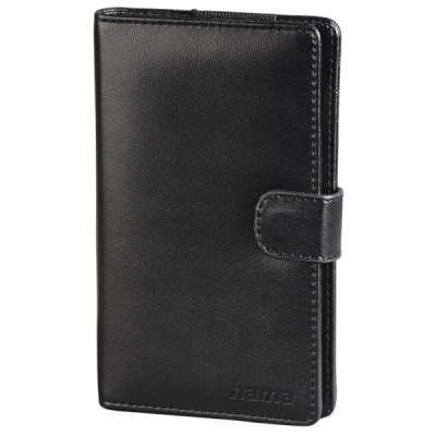 Hama Vegas Estuche para 5 Memorias USB - Universal - Cuero - 8.2x1.6x13.9cm - Color Negro