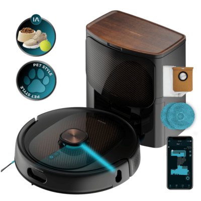 ROBOT ASPIRADOR CECOTEC A01_EU01_100841 CONGA 10090 AI SPIN REVOLUTION ULTRA POWER HOME LIFESTYLE 4EN1