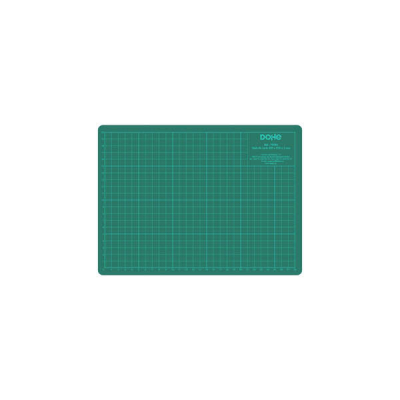 Dohe Plancha de Corte PVC 3mm A4 - Superficie Autocicatrizante - Cuadricula Impresa Metrica