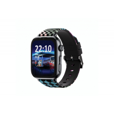 Savefamily Reloj Inteligente Infantil SaveWatch Plus 2 - Pantalla Amoled - Carcasa Negra - Correa Silicona Loop
