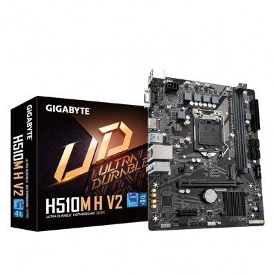 Placa base gigabyte h510m h v2 1200 m - atx - 2x ddr4 - 4x sata 6gb - s - 2x usb 3.2 - 4x usb 2.0