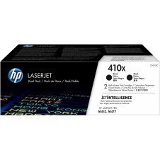 Pack toner hp laserjet 410x alta capacidad 2 uds cf410xd