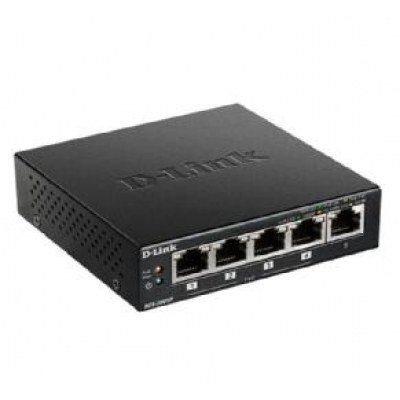 Switch 5 puertos 10 - 100 - 100 poe 60w d - link