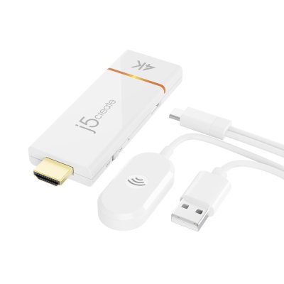 JVAW76-N Adaptador de pantalla inalámbrico ScreenCast 4K HDMI?