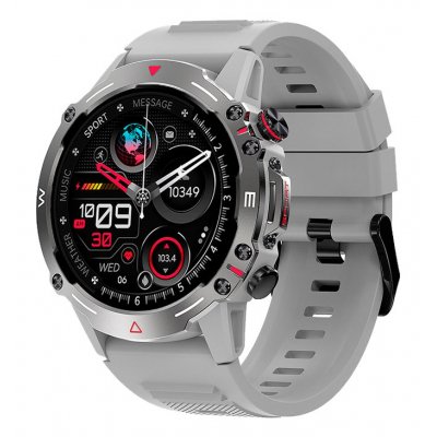 8434847073545 Relojes inteligentes y deportivos 3,63 cm (1.43) AMOLED 46 mm Digital 466 x 466 Pixeles Pantalla táctil Gris