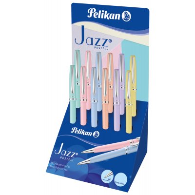Jazz Pastell K36CD Azul Bolígrafo de punta retráctil con mecanismo de giro 12 pieza(s)