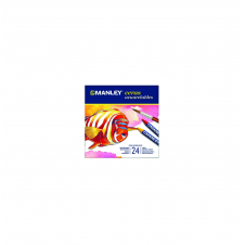 Manley EStuche 24 Ceras Acuarelables