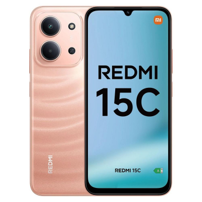 Movil xiaomi redmi 15c 4 - 256gb naranja