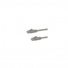 StarTech.com Cable de 1m Gris de Red Gigabit Cat6 Ethernet RJ45 sin Enganche - Snagless -N6PATC1MGR