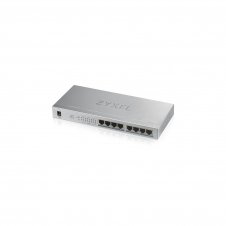 ZYXEL No administrado Gigabit Ethernet (10/100/1000) Energ?a sobre Ethernet (PoE) Gris