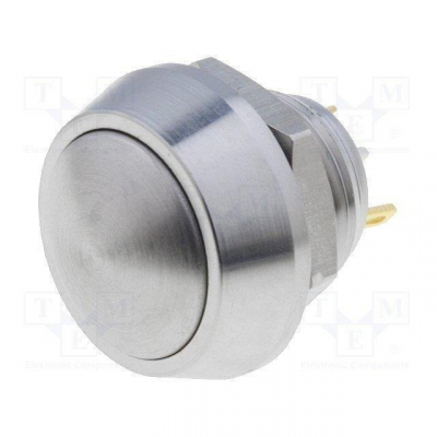 Pulsador Resistente Vandalos Abierto Reposo IP65 OFF-(ON)