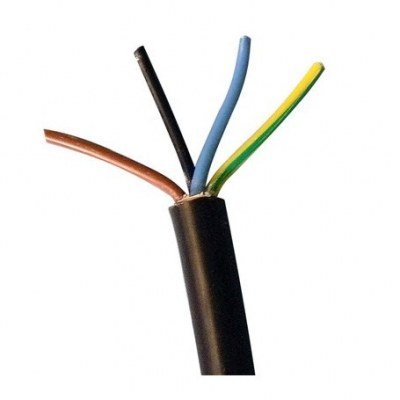 Manguera Electrica NEGRA 4x1,5mm 600/1000V (100m)