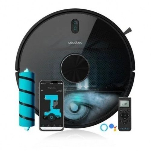 ROBOT ASPIRADOR CECOTEC CONGA 5090 - 4 FUNCIONES BARRE / ASPIRA / MOPA / FRIEGA - SUCCIÓN 8000PA - MAPEO LÁSER - APP CONTROL HASTA 5 MAPAS