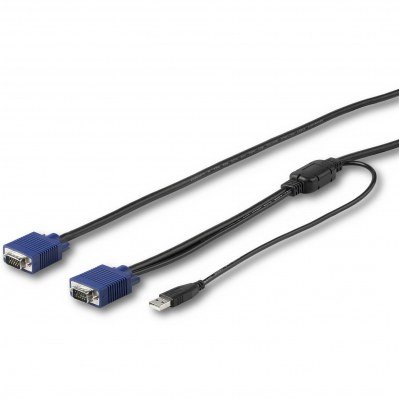 Cable KVM USB de 3 m para Consola StarTech.com de Montaje en Armario Rack