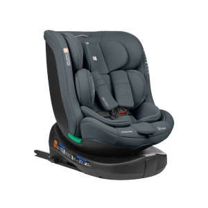 Silla de coche Kikkaboo 40-150 cm i-Round i-SIZE Gris Oscuro
