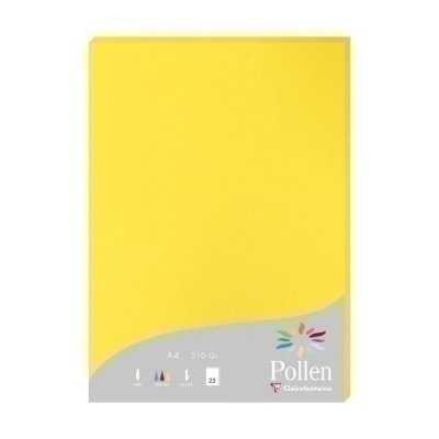 PAPEL CLAIREFONTAINE POLLEN A4 25h AMARI
