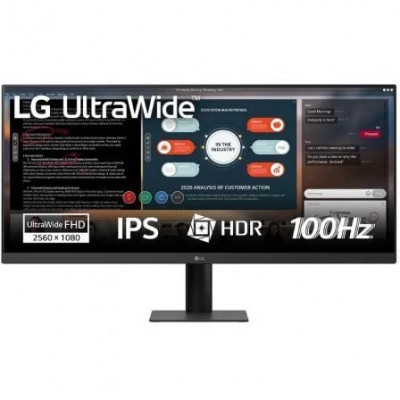 Monitor Profesional Ultrapanorámico LG 29U511A-B 29/ WFHD/ Negro